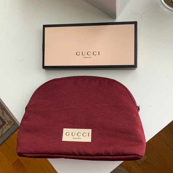 Gucci Accessories - Gucci beauty bag with mirror w/free gift!